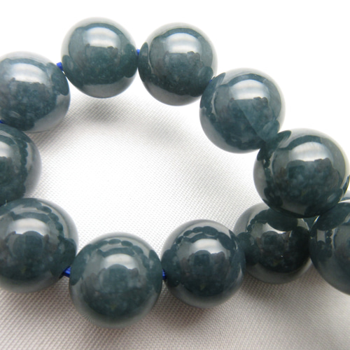 AAA】/【翡翠ブレスレット】/【 ブルーグリーンジェイド】/size(約16cm