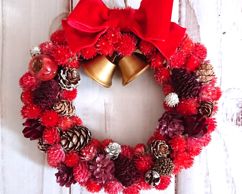 ベージュのクリスマスリース bc202d98cb18852f5d9160c51e1487