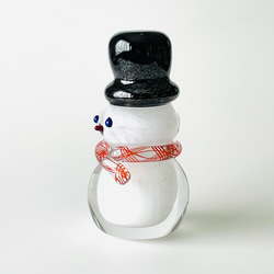 【Creema限定クリスマス2023】ガラスの雪だるま【A】 13枚目の画像