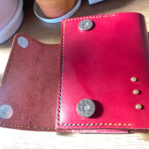 受注見本ハンドメイド本革手縫 新共同訳バイブルキューブ版聖書