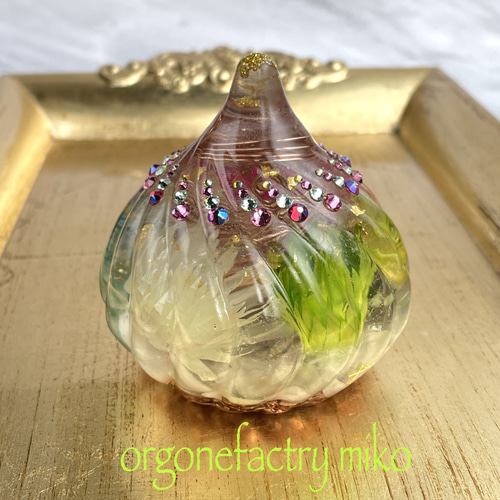 お守り☆宝珠オルゴナイト（願い叶えるメモリーオイル封入）