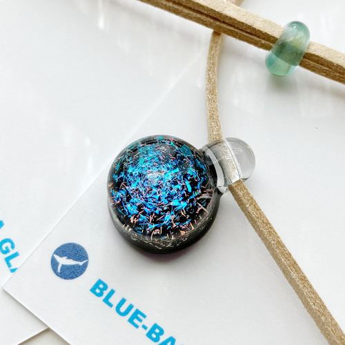 ○ mix dichroic glass ○/ボロシリケイトガラス/ペンダント/ダイクロ