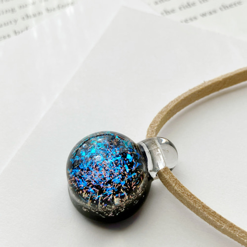 ○ mix dichroic glass ○/ボロシリケイトガラス/ペンダント/ダイクロ