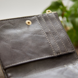 〘13回目再販売〙限定P3倍 セカンド財布 ミニバッグに がま口財布 二つ折り財布 プレゼント ミニ レザー財布 革財布 5枚目の画像