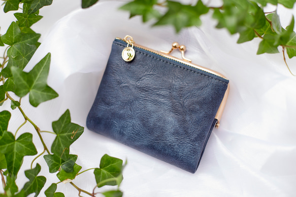 〘13回目再販売〙限定P3倍 セカンド財布 ミニバッグに がま口財布 二つ折り財布 プレゼント ミニ レザー財布 革財布 11枚目の画像