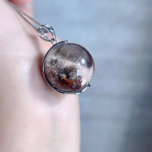 S925)ブルールチルクォーツ デュモルチェライト 4セット