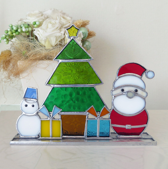 ガラス細工　クリスマス　ツリー　サンタ　ブーツ　雪だるま　まとめ売り ガラス細工 クリスマス ツリー サンタ ブーツ 雪だるま まとめ