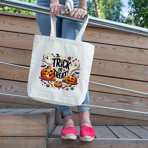 エコバッグ トートバッグ キャンバス Halloween ハロウィン