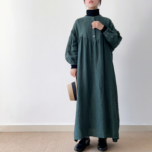 NEW OPEN☆送料無料】⁂アンティーク風花柄手刺繍⁂リネン100％貝殻 