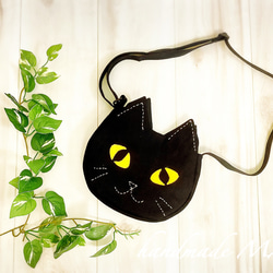黒猫‍⬛さんのショルダーバッグ単品　ハロウィン　コスプレ　小道具 4枚目の画像