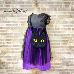 黒猫‍⬛さんのショルダーバッグ単品　ハロウィン　コスプレ　小道具 2枚目の画像