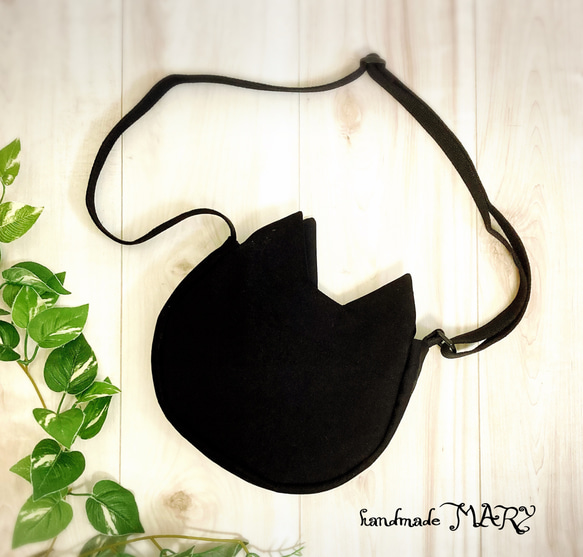 黒猫‍⬛さんのショルダーバッグ単品　ハロウィン　コスプレ　小道具 6枚目の画像
