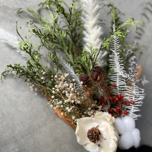 クリスマス＊スワッグ＊ドライフラワー スワッグ A-nuts. 通販