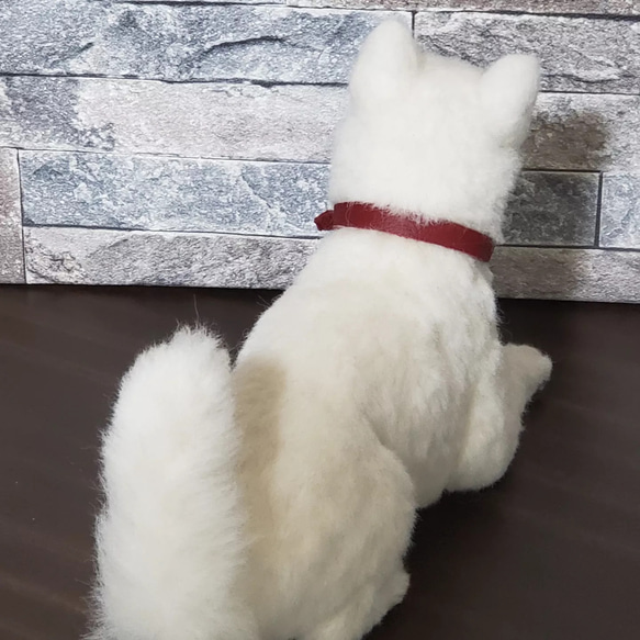 羊毛フェルトオーダーメイド、受注制作、羊毛フェルト犬、ペットロス 