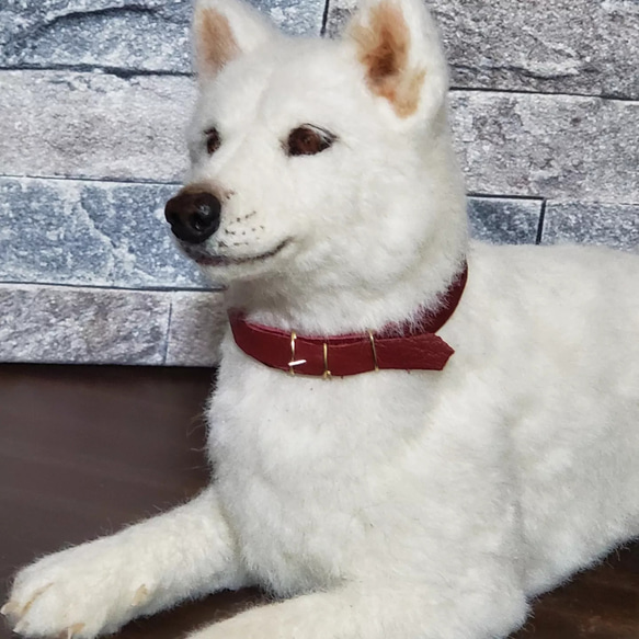 羊毛フェルトオーダーメイド、受注制作、羊毛フェルト犬、ペットロス 