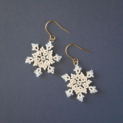 ハンドメイドピアス 鬼滅の刃 善逸イメージ ピアス（フック・チェーン