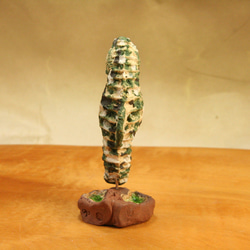 タッちゃん（タツノオトシゴ・辰）（緑）・陶芸作品　置物（陶 動物） 5枚目の画像