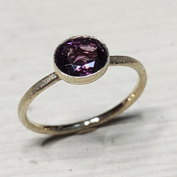 bordeaux spinel＊K10 ring 6枚目の画像