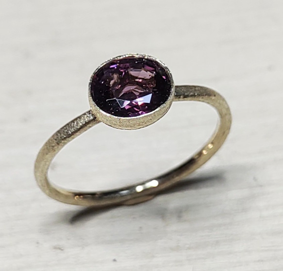 bordeaux spinel＊K10 ring 6枚目の画像