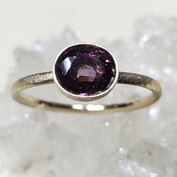 bordeaux spinel＊K10 ring 2枚目の画像