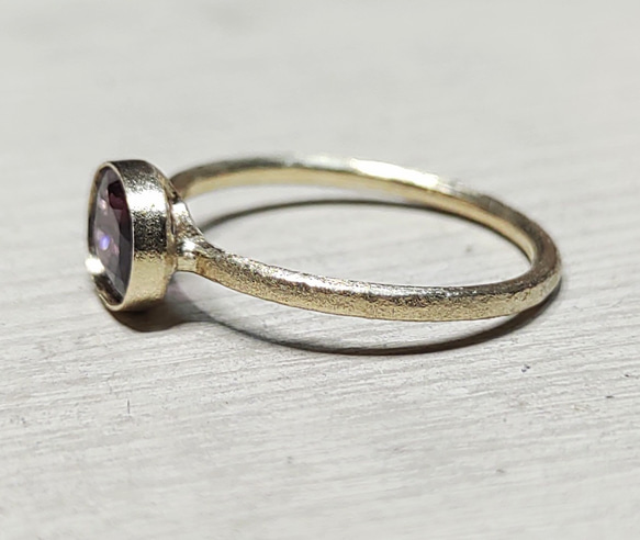 bordeaux spinel＊K10 ring 7枚目の画像