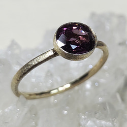 bordeaux spinel＊K10 ring 3枚目の画像