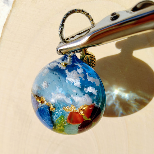 天然石レジンアクセサリー　5点セット　シークレットおまけ付 yuuyuri✿天然石×レジンの幸せモチーフアクセサリーஐ