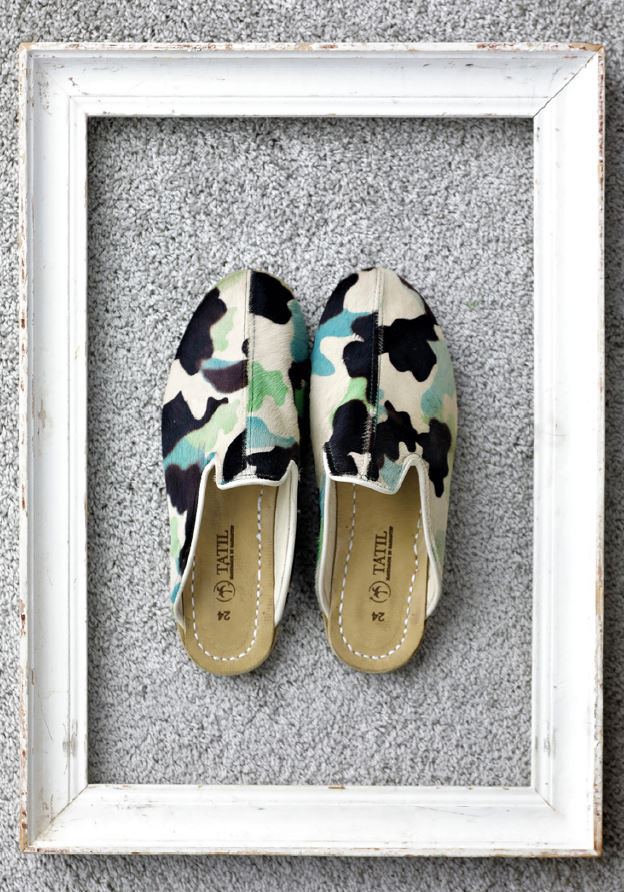 G-Camo：トルコ本革イェメニシューズ　ハラコ/フルレザー