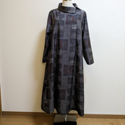 大島紬 ワンピース ecb4162347b48188922f50245608e0