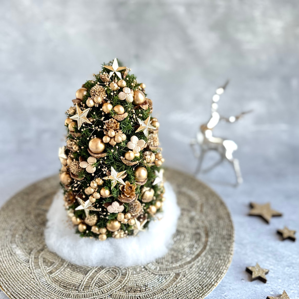 【即出荷】 松ぼっくりの星降るクリスマスツリー Gold Special BIG その他