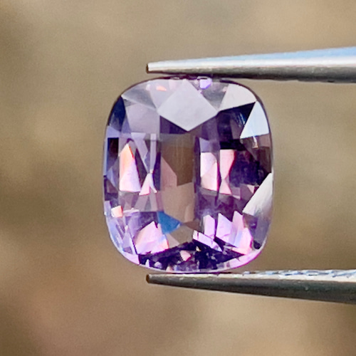 スピネル パープル スピネル ルース クッション カット 1.45 カラット