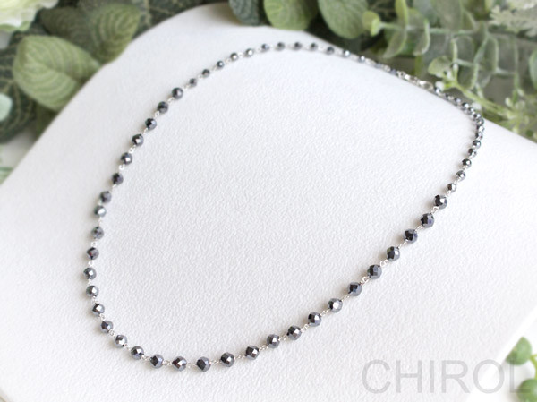 テラヘルツ（カット）の ネックレス/ SV925 7,742円