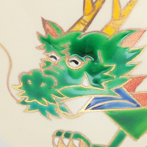 茶盌「干支 モザイク龍」京焼・清水焼 京都 伝統工芸品 清水焼 京焼