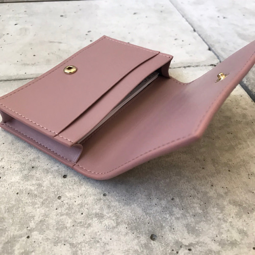 本革】ワイドメッシュ名刺ケース/レザー/ギフト コンパクト プレゼント