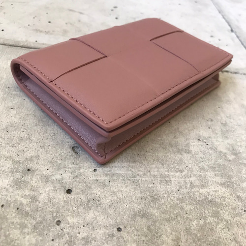 本革】ワイドメッシュ名刺ケース/レザー/ギフト コンパクト プレゼント