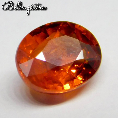 1.84ct☆非加熱☆天然オレンジスペサルタイトガーネット