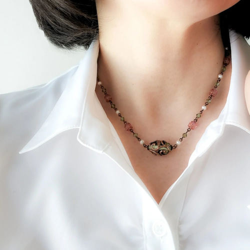 【☆M☆】ネックレス+ピアス（特別割引反映) 658820010847ピアス＆ネックレス 2点セット パール ウェディング