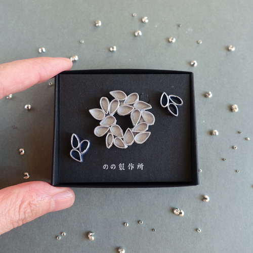 FOXEY ブローチ イヤリング リース セット フラワーリースブローチ | tilia