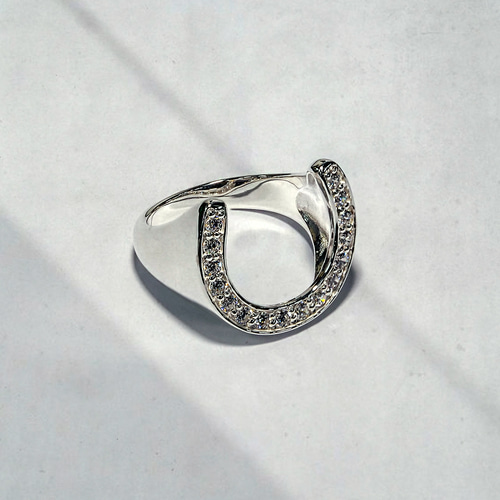 203jewelry 指輪　馬蹄　10号　リング　ジュエリー Amazon | [silver KYASYA] ホースシューリング 馬蹄リング 18KGP