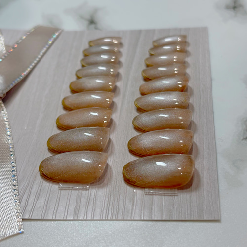 マグネット・ミラーフレンチネイルチップ【計測不要・即日発送