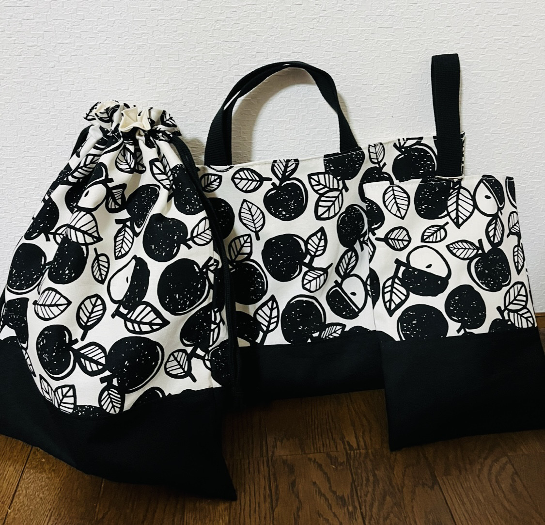 ★入園、入学★レッスンバッグ、お着替え袋、シューズ袋セット