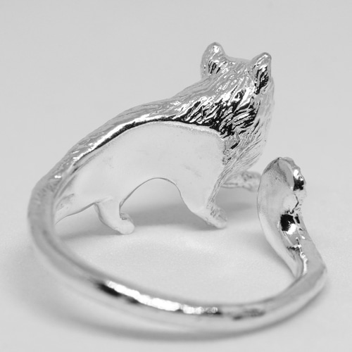 ポメラニアン フリーリング SILVER925 指輪・リング HARTH 通販