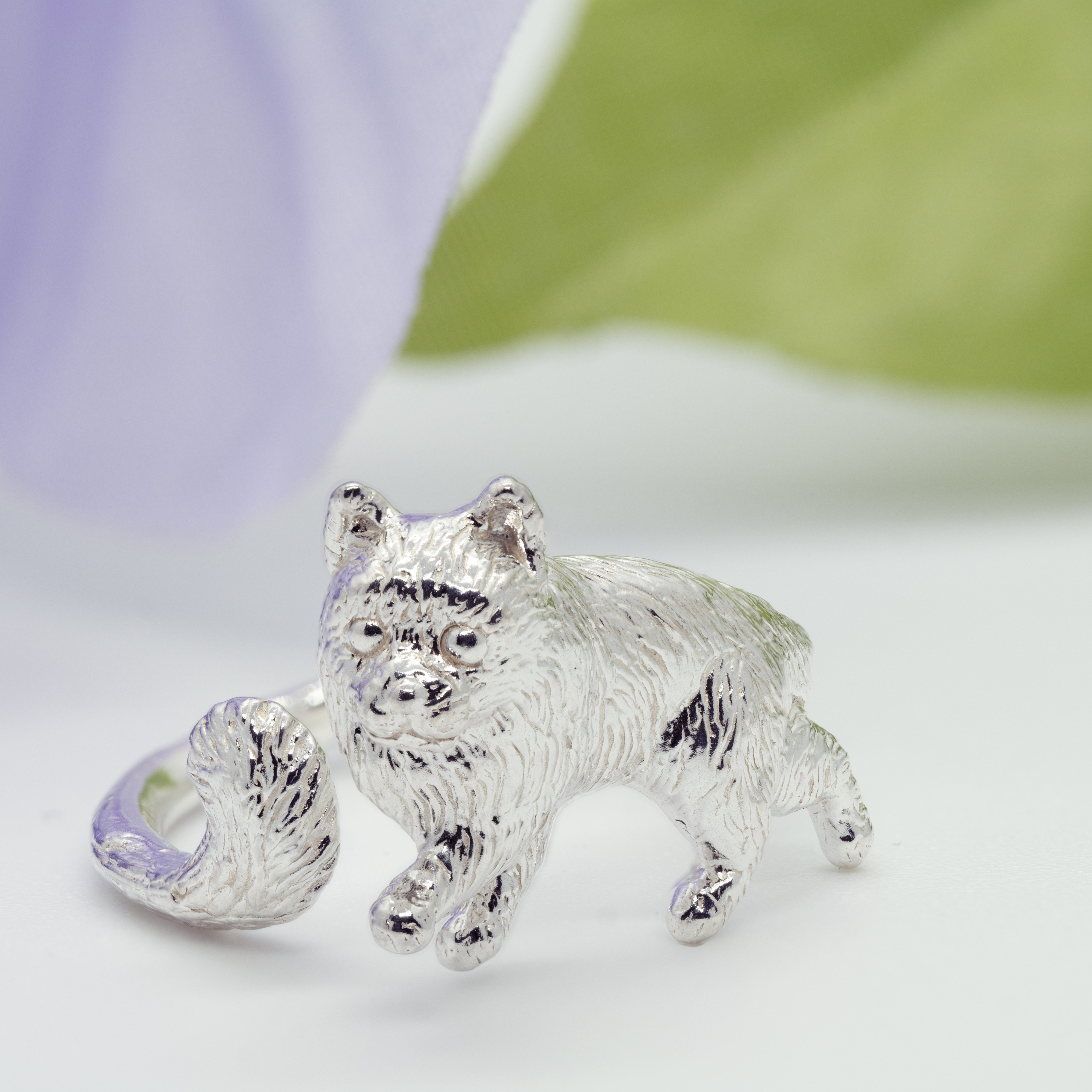 ポメラニアン マイドッグリング 9号 SV925 *新品 ポメラニアン マイドッグリング 9号 SV925 *新品