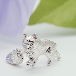 ポメラニアン フリーリング SILVER925 指輪・リング HARTH 通販