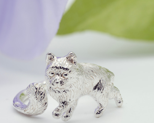 マイドッグリング ポメラニアン 20号 SV925*新品 マイドッグリング ポメラニアン 20号 SV925*新品