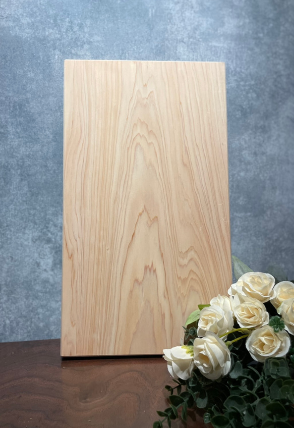超特価‼️ ヒノキの一枚板で作る ウェディングボード【ウェルカムボード・結婚証明書】 3枚目の画像