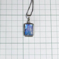 送料無料！シルバー９２５製幻想的な輝きのブルームーンストーントップ73! 4枚目の画像