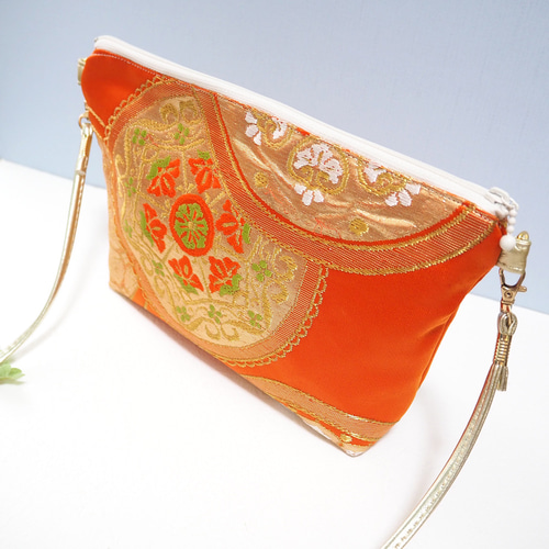 着物帯リメイクバッグ ショルダーバッグ Floopa 通販 16737949