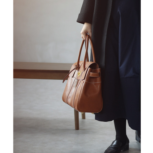 Mulberryベイズウォーター ☆ダークブラウン ハンドバッグ 【公式通販】