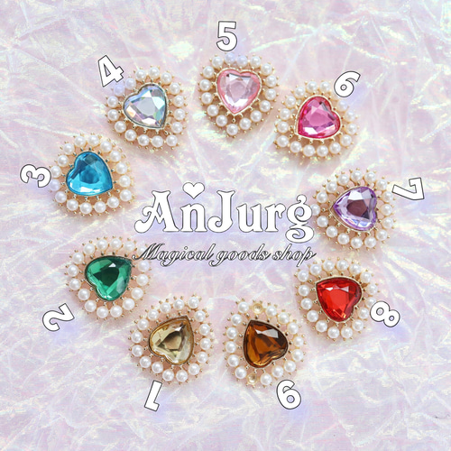 ハンドメイドアクセサリーあこ レシピNo.KR0995 貴和クリスタルのシャララアクセサリー2種 – 貴